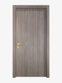 Arctic Ash Interior Door Slab - Aliyah 1L Concave Design in Almond Cream epoxy