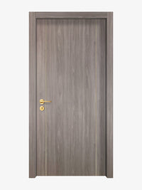 Arctic Ash Interior Door Slab - Aliyah 2 Concave Design in Almond Cream epoxy