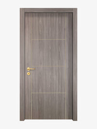 Arctic Ash Interior Double Door Slabs - Scala 3 Concave Design in Almond Cream epoxy