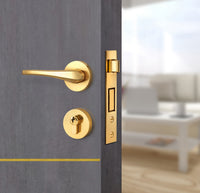 Charcoal Oak Interior Door Slab - Elevar 4 Concave Design in Solar Gold epoxy, angled view