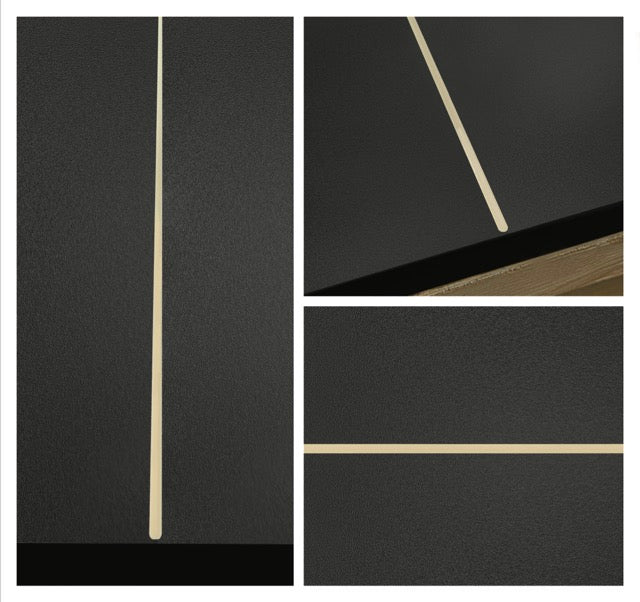 Almond Cream (E010) epoxy inlay finish swatch