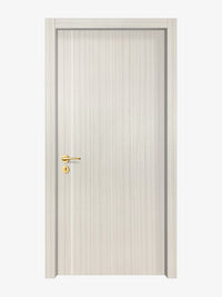 Ivory Oak  Interior Double Door Slabs - Aliyah 1L Concave Design in Bright White epoxy