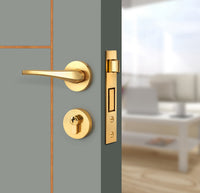 Slate Gray Interior Door Slab - Scala 1 Concave Design in Copper Pearl epoxy, angled view