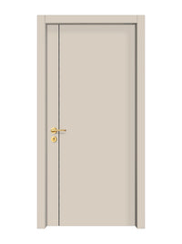 Stone Beige Interior Double Door Slabs - Aliyah 1L Concave Design in Black Pearl epoxy