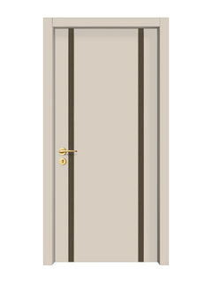 Stone Beige Interior Double Door Slabs - Aliyah 2 Inlay Design (I5203)