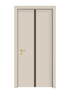 Stone Beige Interior Double Door Slabs - Aliyah 1C Inlay Design (I5204)