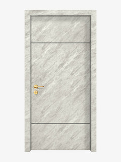 Urban Cement Interior Double Door Slabs - Elevar 2W Concave Design