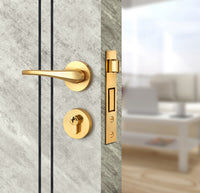 Urban Cement Interior Double Door Slabs - Aliyah 2L Concave Design in Black Pearl epoxy, angled view